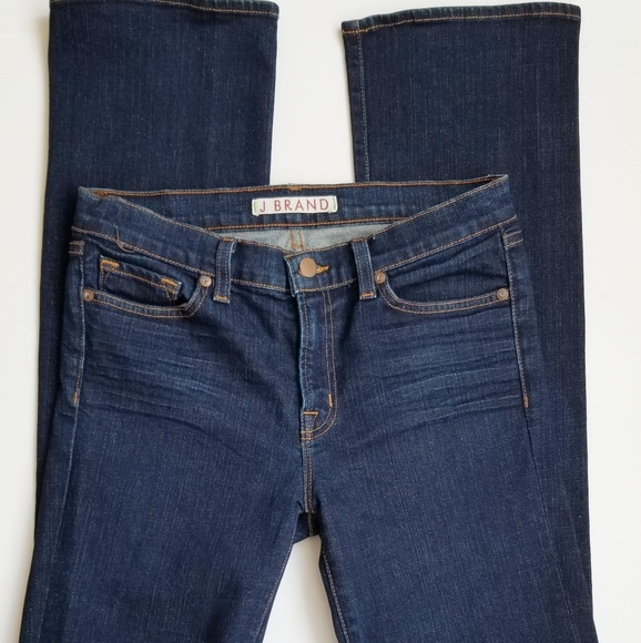 J Brand Denim Jeans Mid Rise Straight Leg - Picture 1 of 3